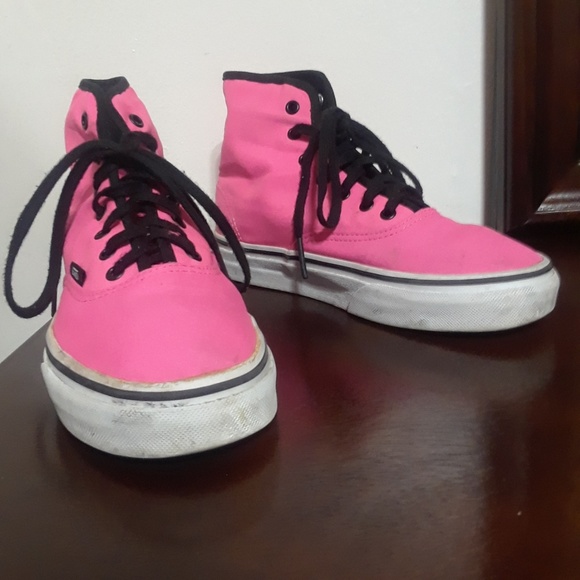 pink vans size 5